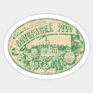 Novopacke Pivo 1872 Sticker